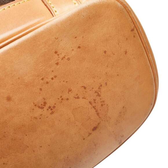 LOUIS VUITTON Authentic Brown Monogram Leather Backpack main image 11
